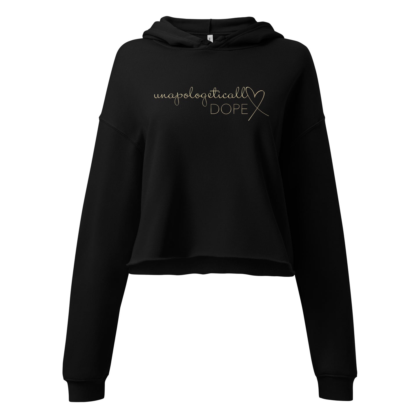 Unapologetically DOPE Soft Crop Hoodie