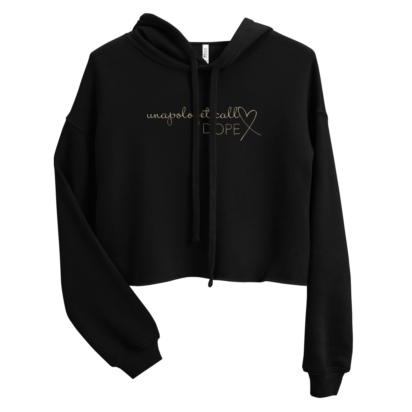 Unapologetically DOPE Soft Crop Hoodie