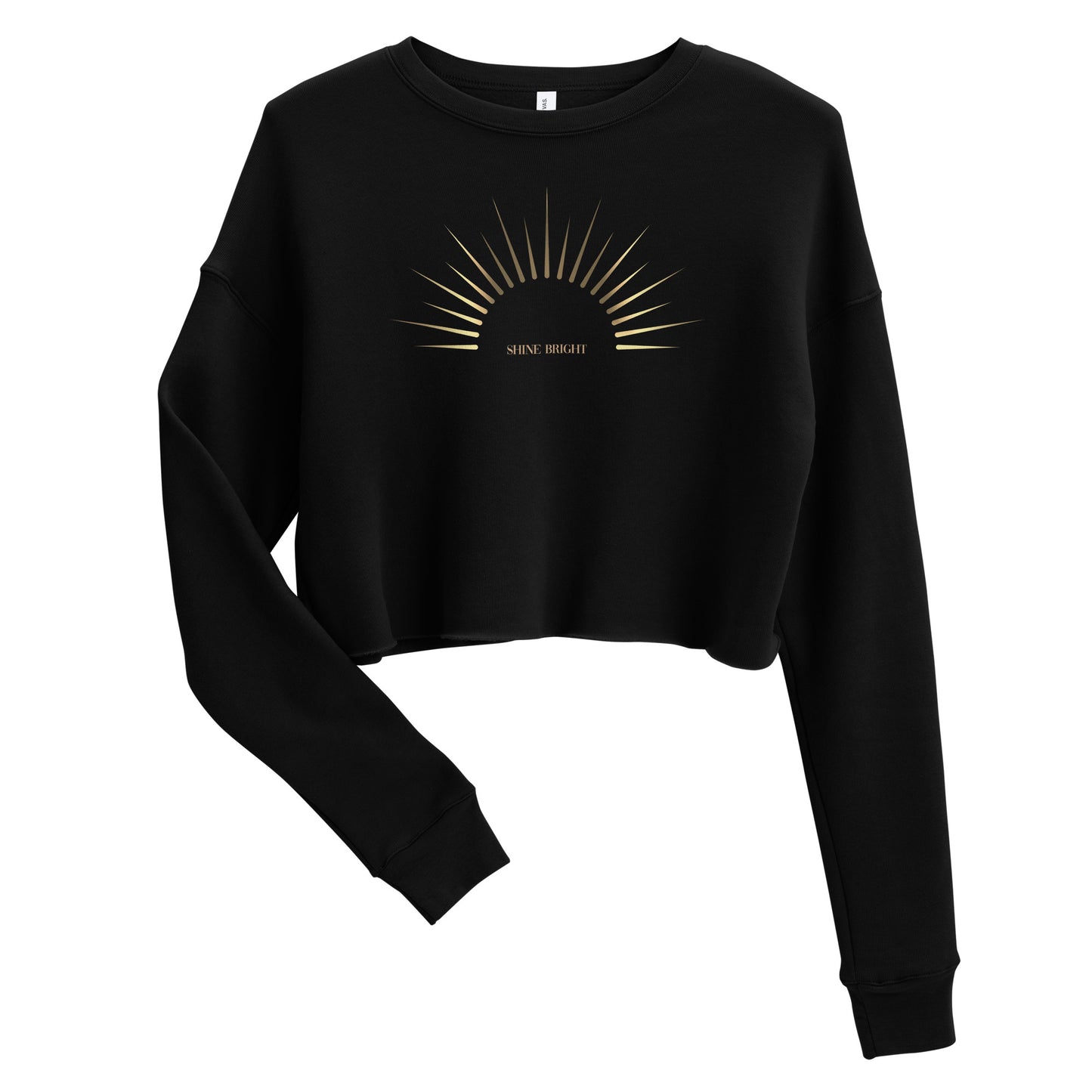 Shine Bright Soft Crop Sweatshirt