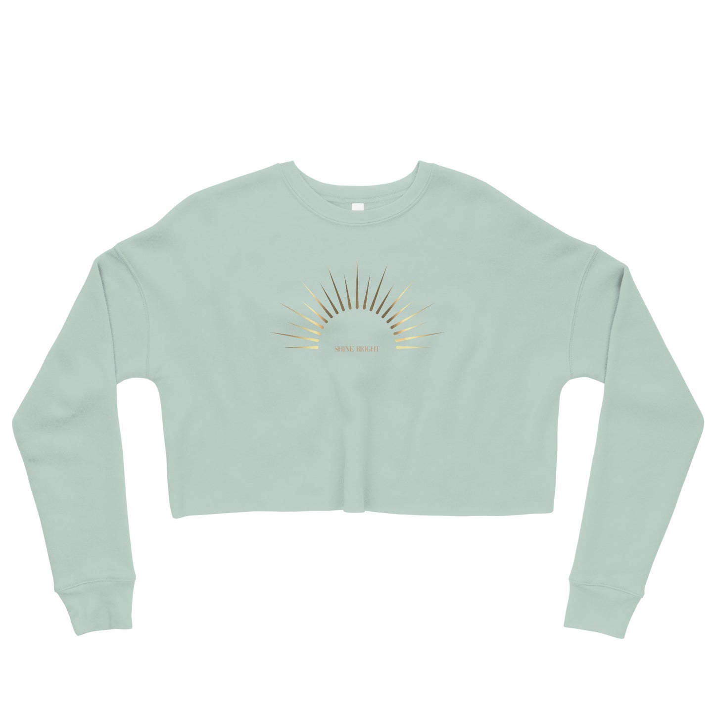 Shine Bright Soft Crop Sweatshirt